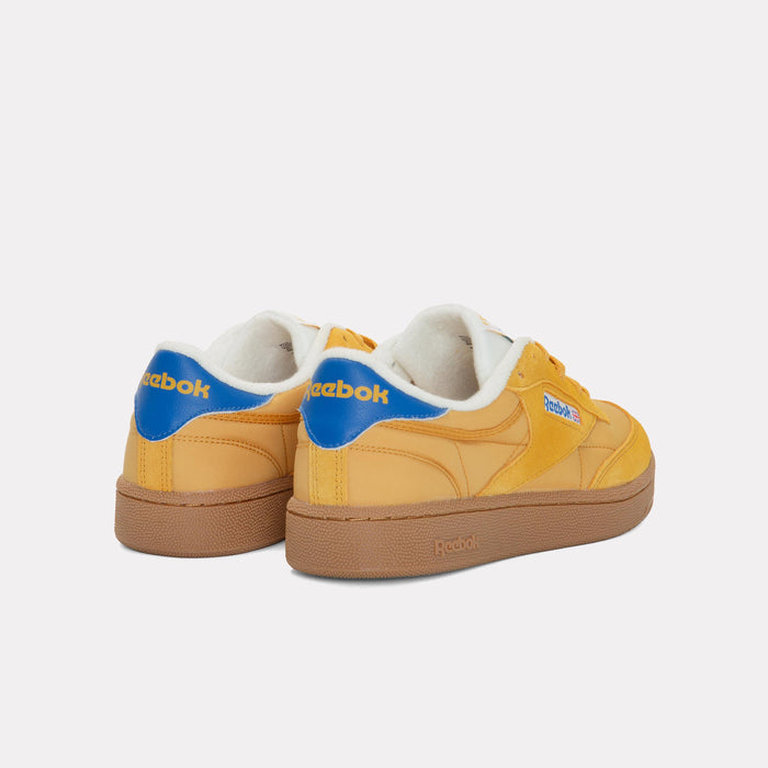 Reebok Footwear Men Club C 85 Shoes GRITGOLD/OPTIMUMBLUE/GUM