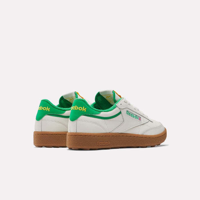 REEBOK FOOTWEAR MEN Club C Golf Shoes CHALK/CLASSIC GREEN