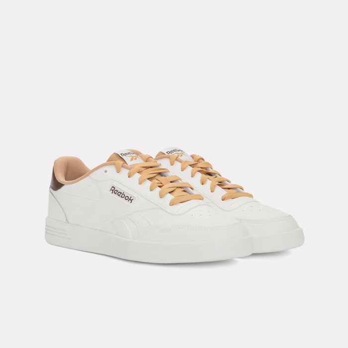 Reebok Footwear Men Court Advance Shoes CHALK/CAMEL/CAMPUSBROWN