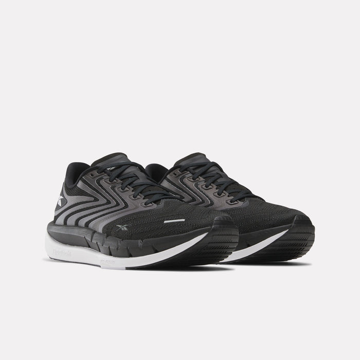 REEBOK FOOTWEAR MEN Floatzig Tread Running Shoes BLACK/WHITE