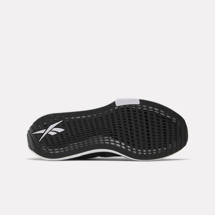 REEBOK FOOTWEAR MEN Floatzig Tread Running Shoes BLACK/WHITE
