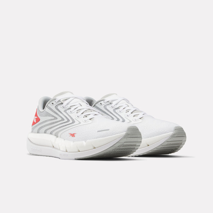 REEBOK FOOTWEAR MEN Floatzig Tread Running Shoes WHITE/BLACK