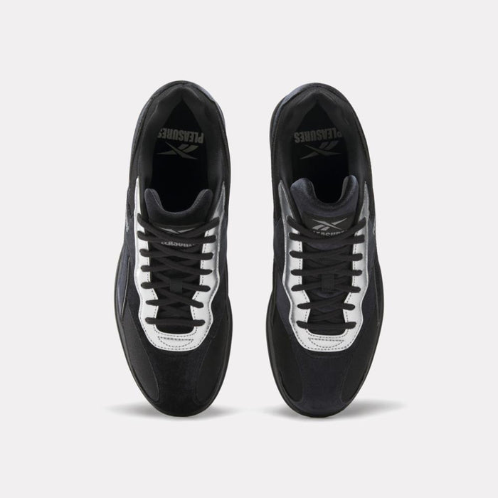 Reebok Footwear Men Reebok x PLEASURES Hammer Street Shoes BLACK/SILVER/BLACK