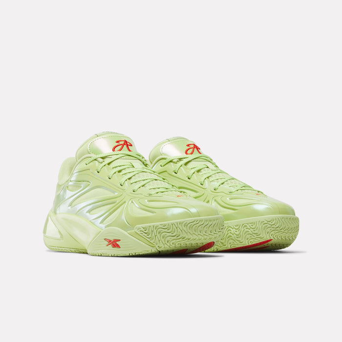 REEBOK FOOTWEAR UNISEX Angel Reese 1 Basketball Shoes GRID GREEN/GRID GREEN/GRID GRE
