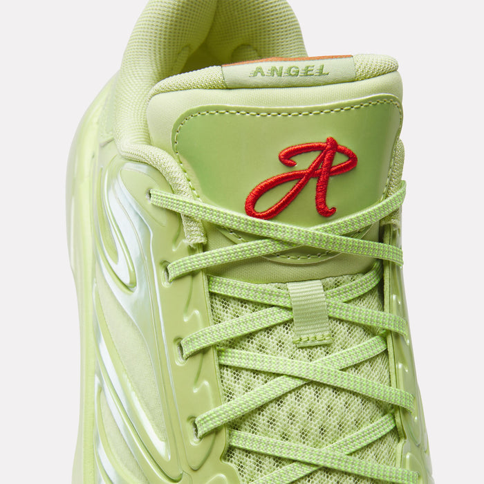 REEBOK FOOTWEAR UNISEX Angel Reese 1 Basketball Shoes GRID GREEN/GRID GREEN/GRID GRE