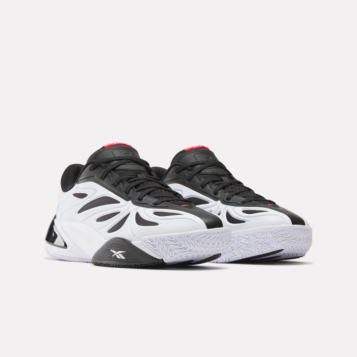 REEBOK FOOTWEAR UNISEX Angel Reese 1 Basketball Shoes WHITE/BLACK/ENERGY RED