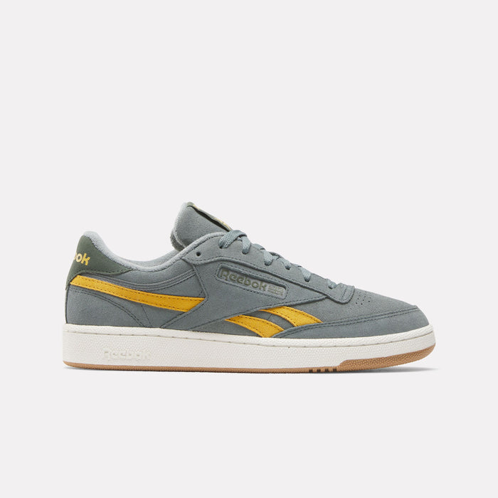 REEBOK FOOTWEAR UNISEX Club C Revenge Shoes DARKFOG/GRITGOLD/CHALK