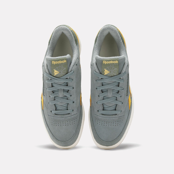 REEBOK FOOTWEAR UNISEX Club C Revenge Shoes DARKFOG/GRITGOLD/CHALK
