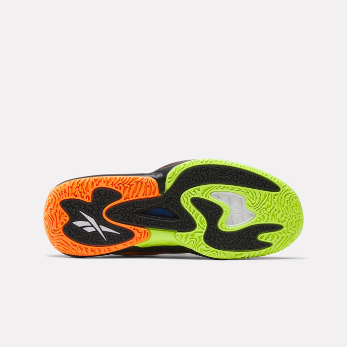 REEBOK FOOTWEAR UNISEX Engine A 26 Basketball Shoes ATOMIC TANGERINE/DIGITAL LIME/