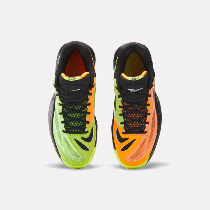REEBOK FOOTWEAR UNISEX Engine A 26 Basketball Shoes ATOMIC TANGERINE/DIGITAL LIME/