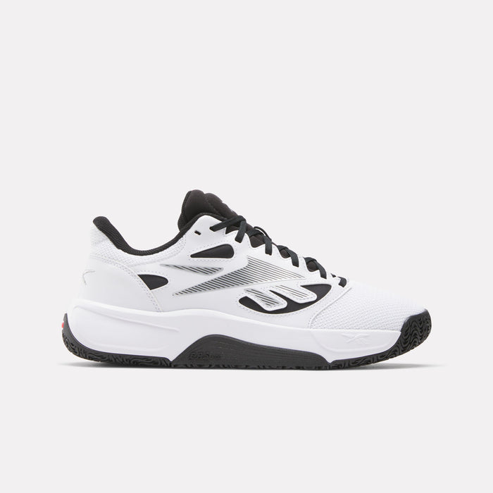 REEBOK FOOTWEAR UNISEX Engine LT Basketball Shoes FTWRWHITE/BLACK/ENERGY RED