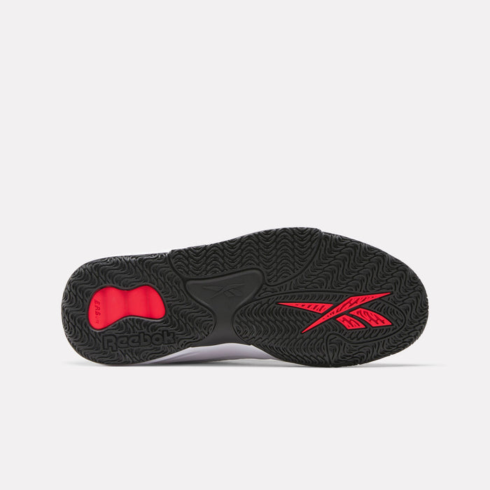 REEBOK FOOTWEAR UNISEX Engine LT Basketball Shoes FTWRWHITE/BLACK/ENERGY RED