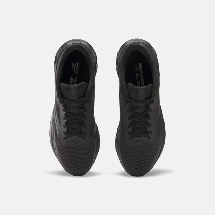 REEBOK FOOTWEAR UNISEX Fuel Flex Run Shoes BLACK/WASHED BLACK/WHITE