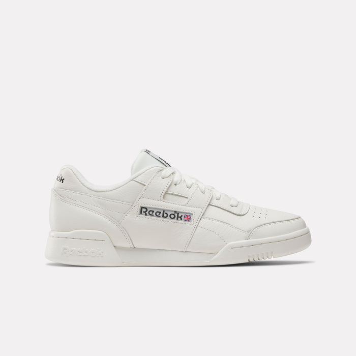REEBOK FOOTWEAR UNISEX Workout Plus Shoes CHALK/CHALK/BLACK
