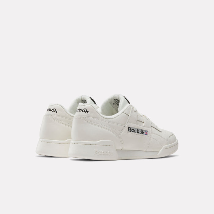 REEBOK FOOTWEAR UNISEX Workout Plus Shoes CHALK/CHALK/BLACK