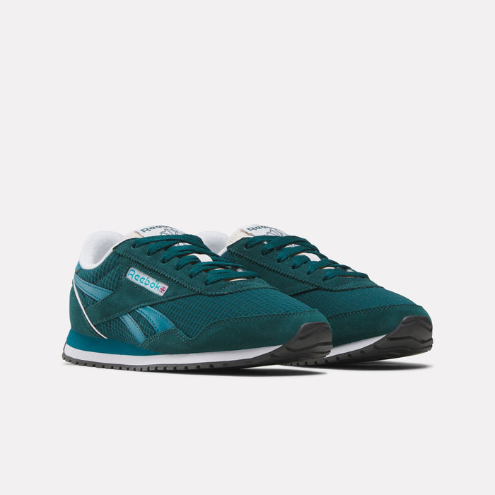 REEBOK FOOTWEAR WOMEN Classic AZ Shoes METALGREEN/SEAPORTTEAL/FTWRWHI