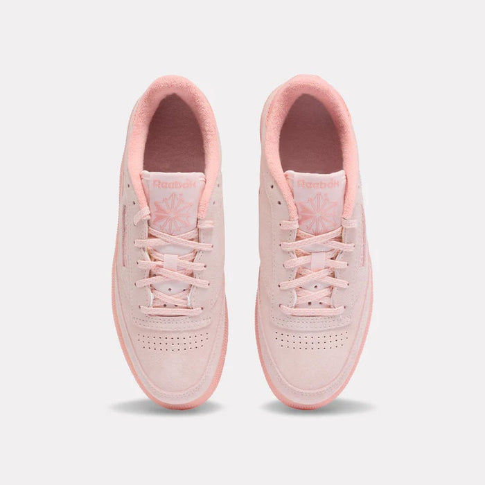 REEBOK FOOTWEAR WOMEN Club C 85 Shoes PUREPINK/PUREPINK/GENTLEPINK