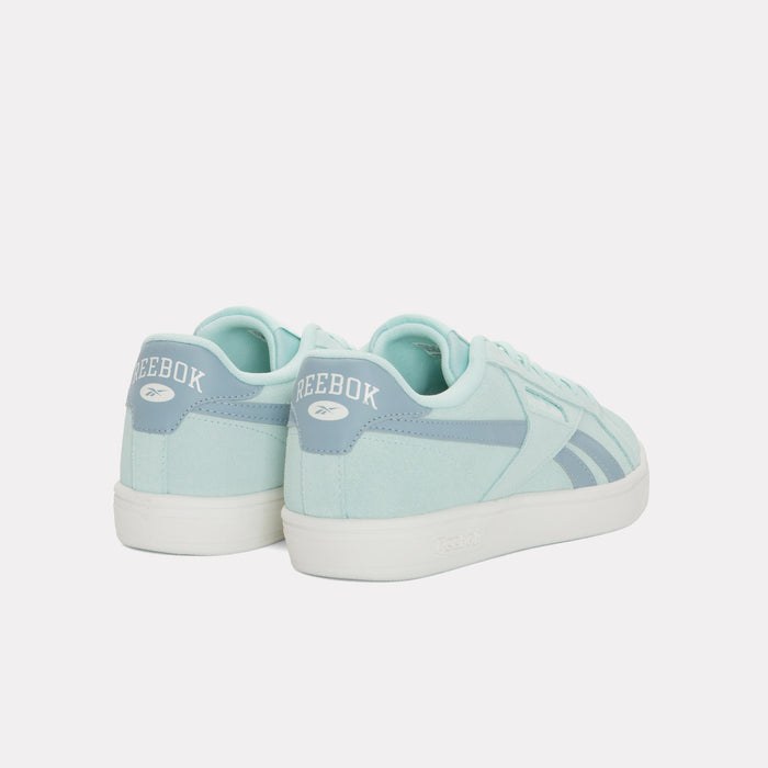 Reebok Footwear Women Court Retro Shoes GLITCHAQUA/LEISUREBLUE/CHALK