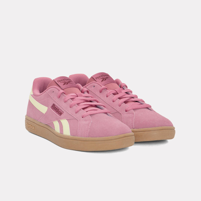 Reebok Footwear Women Court Retro Shoes STUDIOPINK/YELLOWHAZE/BLACKCHE