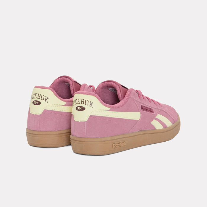 Reebok Footwear Women Court Retro Shoes STUDIOPINK/YELLOWHAZE/BLACKCHE
