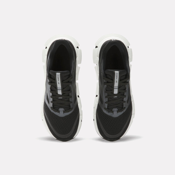 Reebok Footwear Women FloatZig 2 Running Shoes BLACK/WHITE