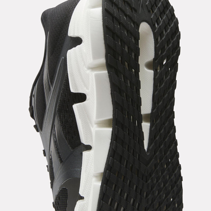Reebok Footwear Women FloatZig 2 Running Shoes BLACK/WHITE
