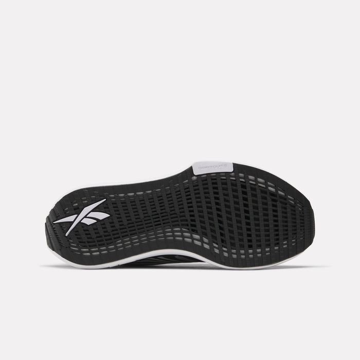 REEBOK FOOTWEAR WOMEN Floatzig Tread Running Shoes BLACK/WHITE/BLACK