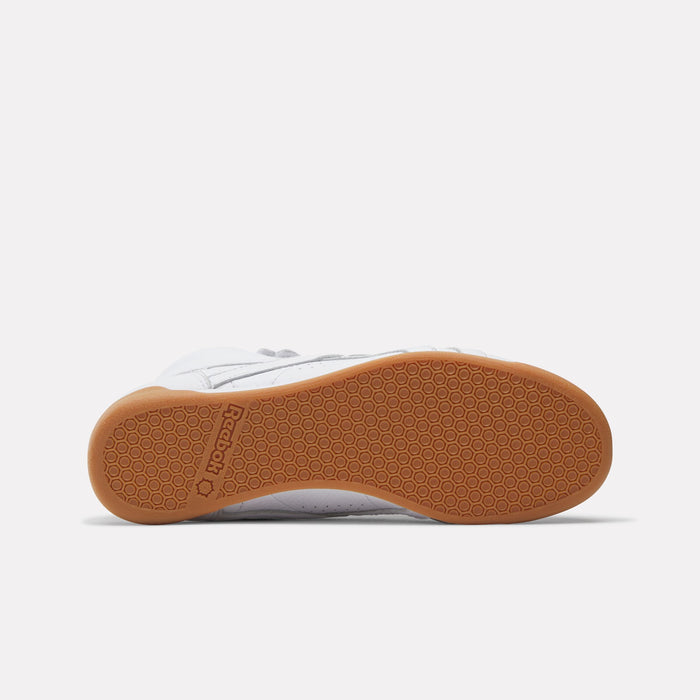 REEBOK FOOTWEAR WOMEN Freestyle Hi Shoes FTWRWHITE/BLUE/GUM