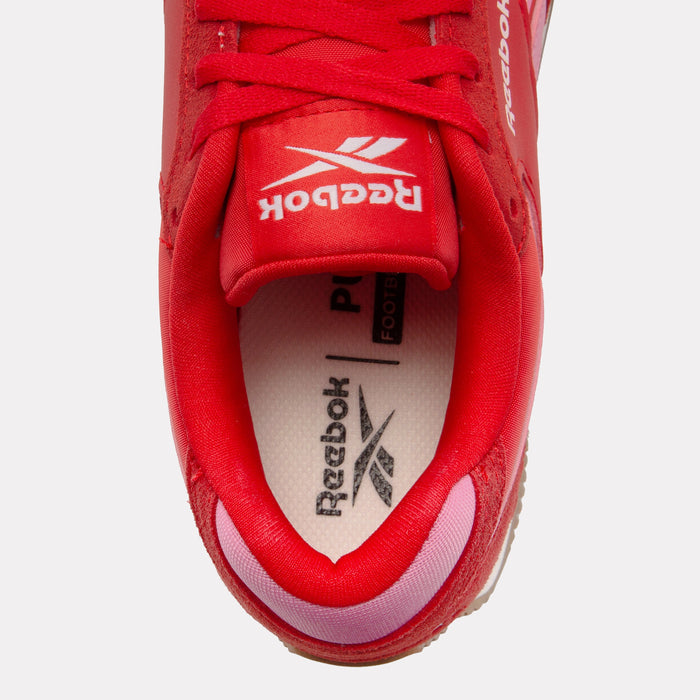 REEBOK FOOTWEAR WOMEN Glide Low Shoes SPORTRED/PLAYFULPINK/FTWRWHITE
