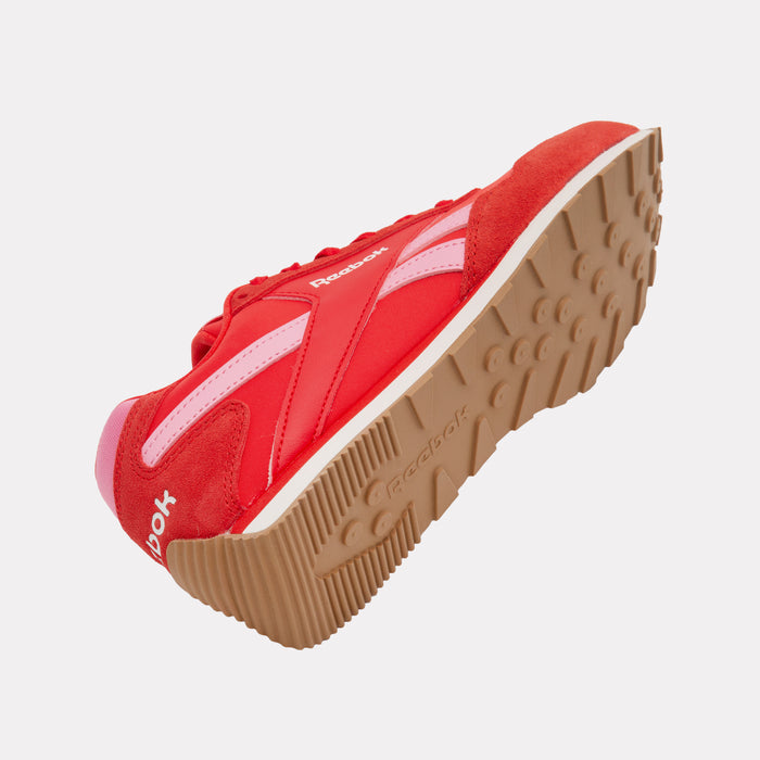 REEBOK FOOTWEAR WOMEN Glide Low Shoes SPORTRED/PLAYFULPINK/FTWRWHITE