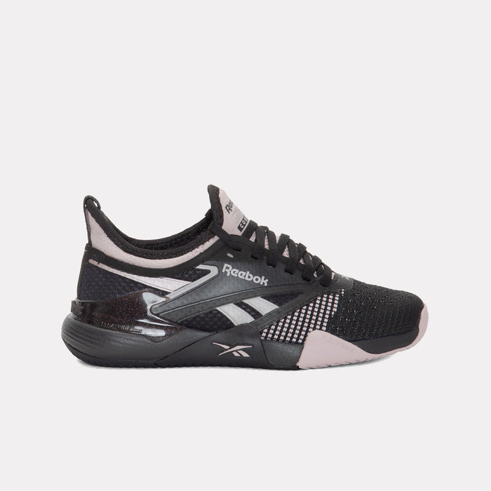 REEBOK FOOTWEAR WOMEN Nano Court Shoes BLACK/MUTED MAUVE