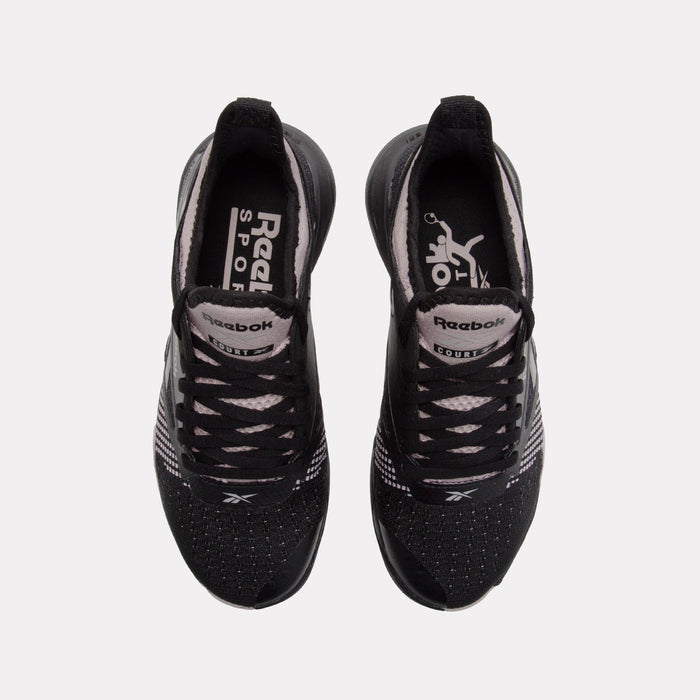 REEBOK FOOTWEAR WOMEN Nano Court Shoes BLACK/MUTED MAUVE