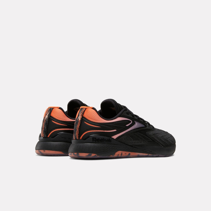 REEBOK FOOTWEAR WOMEN Nano X5 Edge Training Shoes BLACK/ARENA ORANGE/FUTURE PEAC