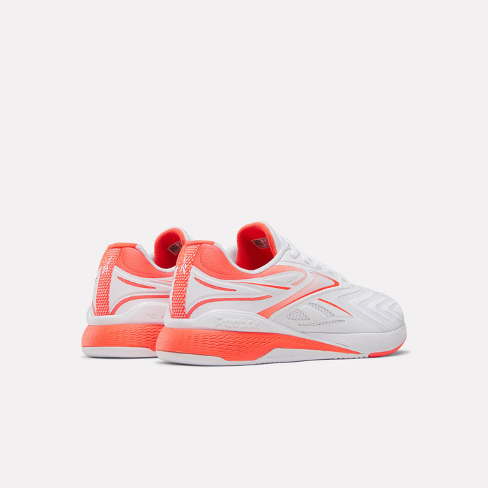 REEBOK FOOTWEAR WOMEN Nano X5 Edge Training Shoes FTWR WHITE/NEON CHERRY