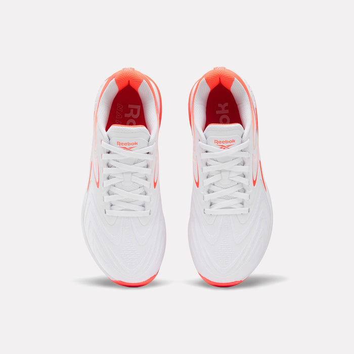 REEBOK FOOTWEAR WOMEN Nano X5 Edge Training Shoes FTWR WHITE/NEON CHERRY