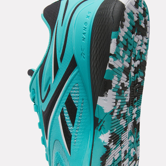 REEBOK FOOTWEAR WOMEN Nano X5 Edge Training Shoes TWISTED TURQUOISE/BLACK