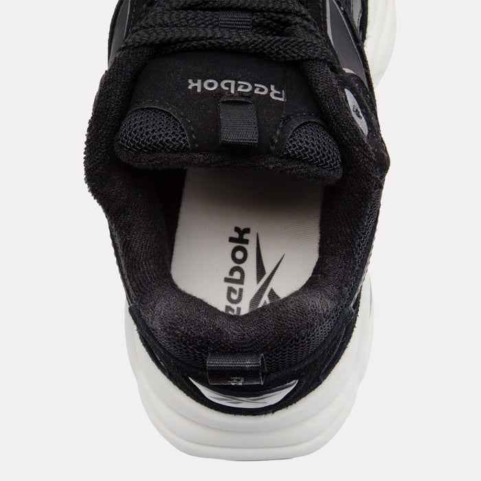 REEBOK FOOTWEAR WOMEN Reebok Charge Run Shoes BLACK/VINTAGE CHALK/NEW TITANI