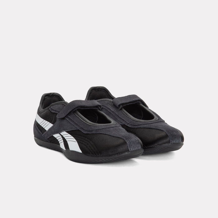 REEBOK FOOTWEAR WOMEN Ultra Lo Mary Jane Shoes BLACK/BLACK/WHITE