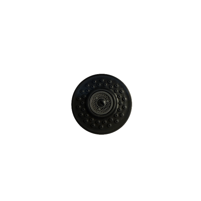 Replacement Three-Function Matte Black Faucet Spray Head