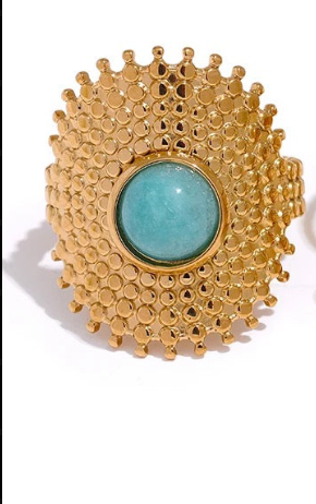 Riviera Ring - Greige Goods