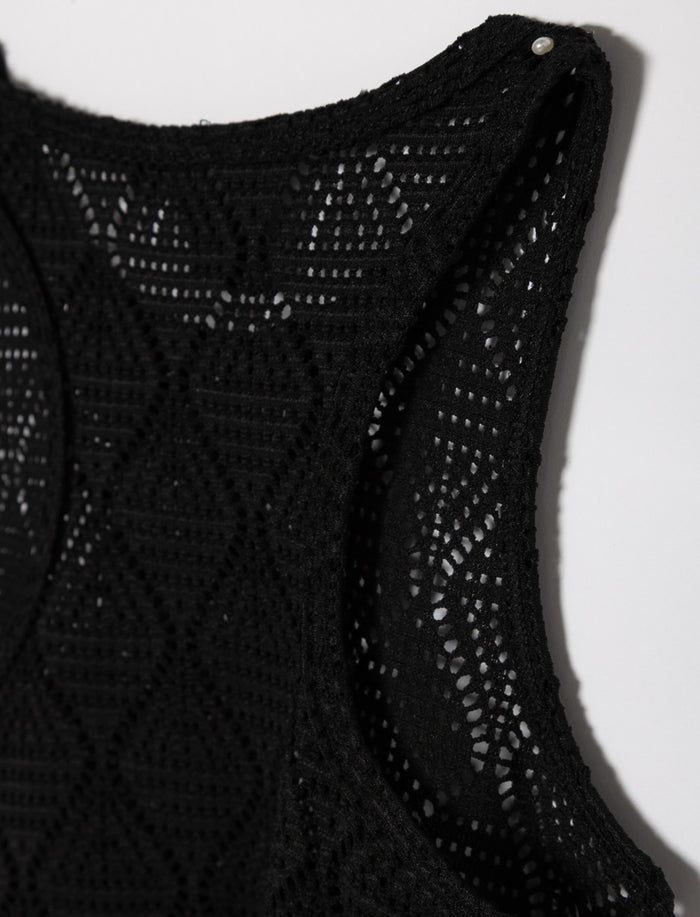 Robe de plage en crochet