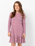 Robe fleurie évasée