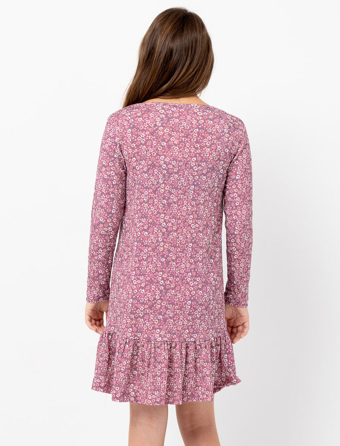 Robe fleurie évasée
