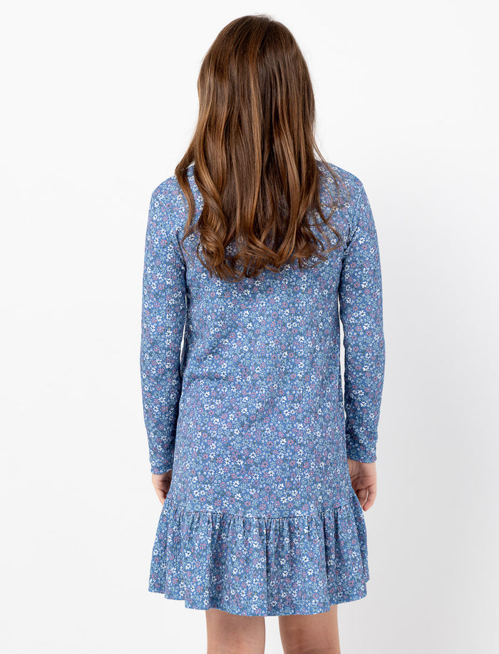 Robe fleurie évasée