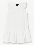 Robe volantée à broderie anglaise - petite fille