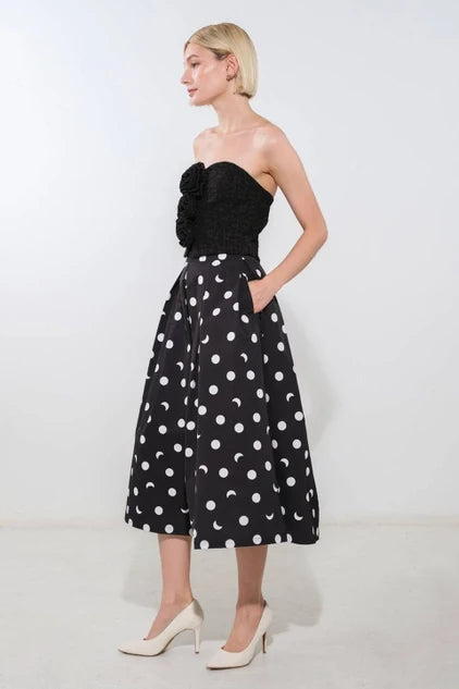 Rosette Tube Top - Greige Goods
