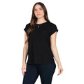 Round Neck Ribbed Tunic