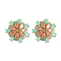 Sand Dollar Studs - Greige Goods