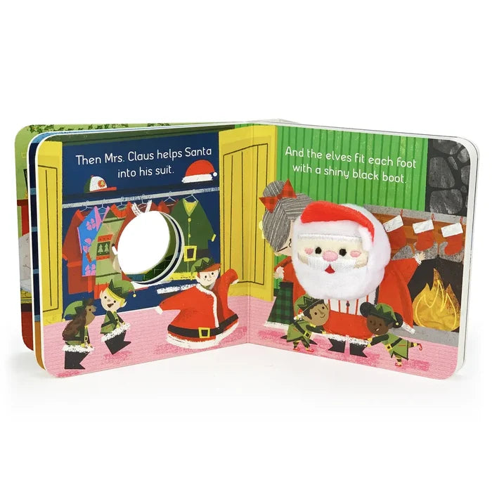 Santas Big Day Puppet Book - Greige Goods