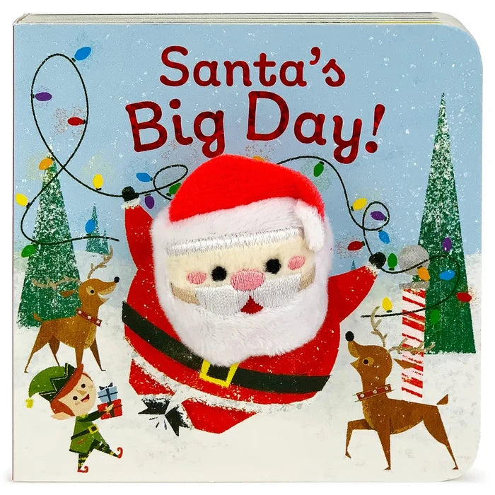 Santas Big Day Puppet Book - Greige Goods